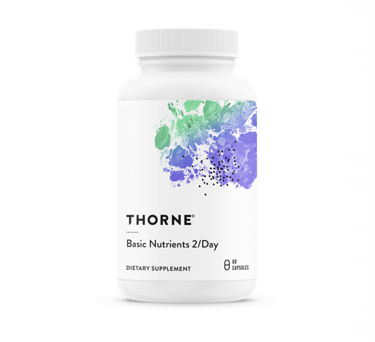 Thorne Basic Nutrients 2/Day supplement bottle